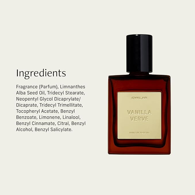 CYKLAR Perfume Oil for Skin – Vanilla Verve Scent – Spicy, Sweet & Creamy - Image 7