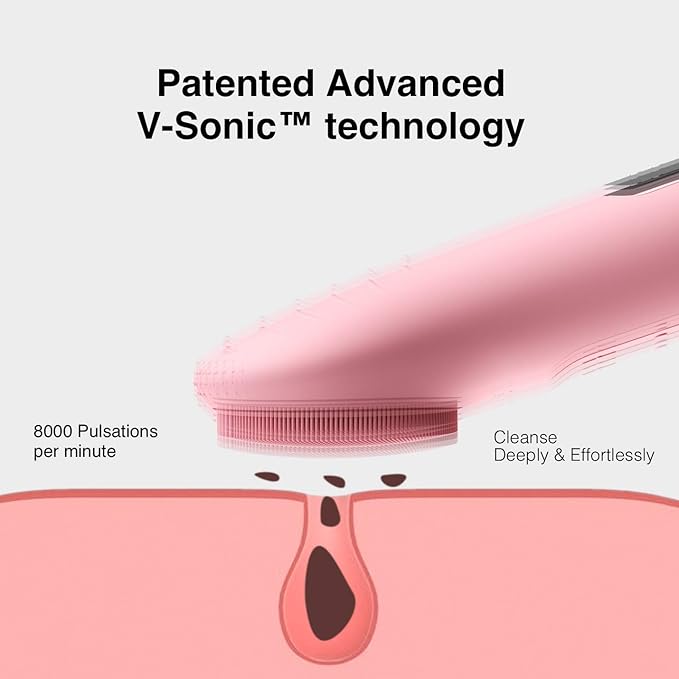 NågraCoola CLIE Facial Cleansing Brush, Waterproof and Rechargeable Electric - Image 3
