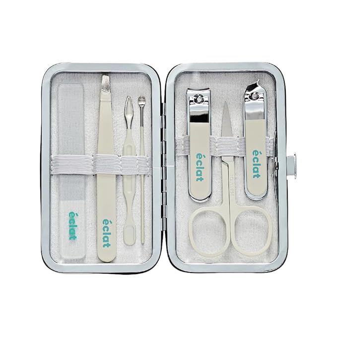Éclat Manicure Pedicure Kit for Men & Women, Cuticle Pusher, Personal Care - Image 5