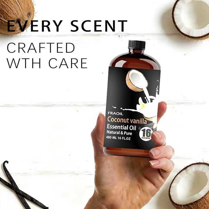 Coconut Vanilla Essential Oil, Coconut Vanilla Oil 16 Fl Oz 480 ML - Image 3