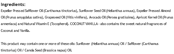 Soothing Touch, Coconut Vanilla Massage Oil - Image 2