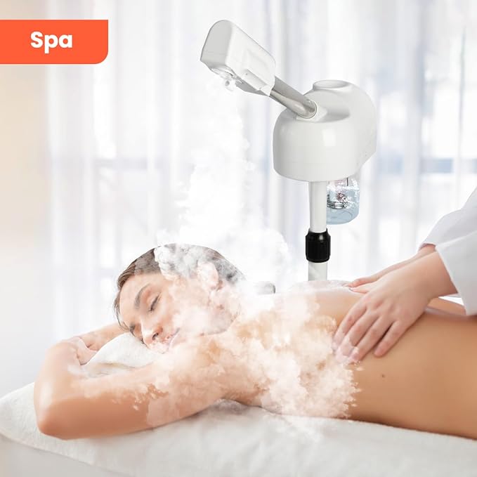TASALON Professional Facial Steamer, Hot Mist Spray, Vaporizador Facial Steamer - Image 6