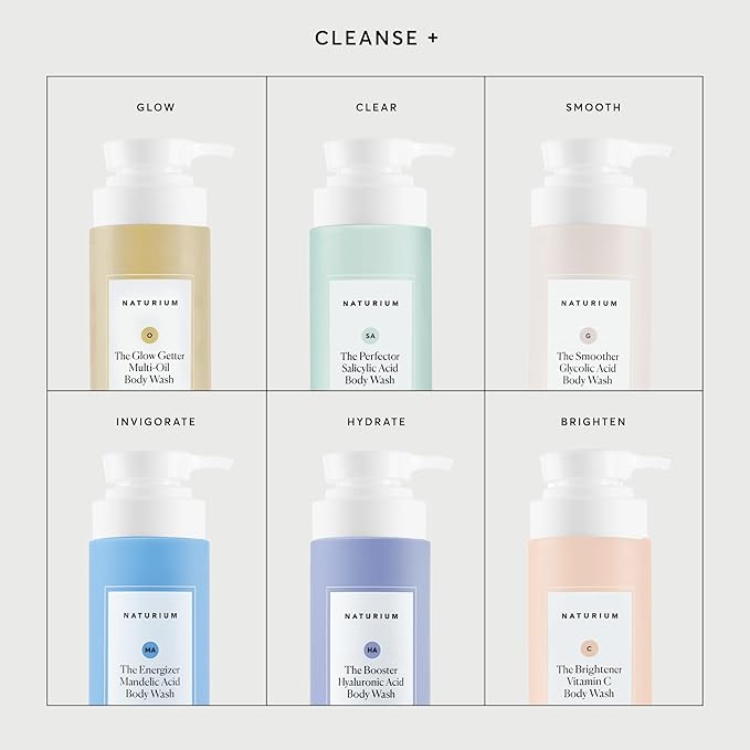 Naturium The Glow Getter Multi-Oil Hydrating Body Wash, Gentle Cleanser - Image 7