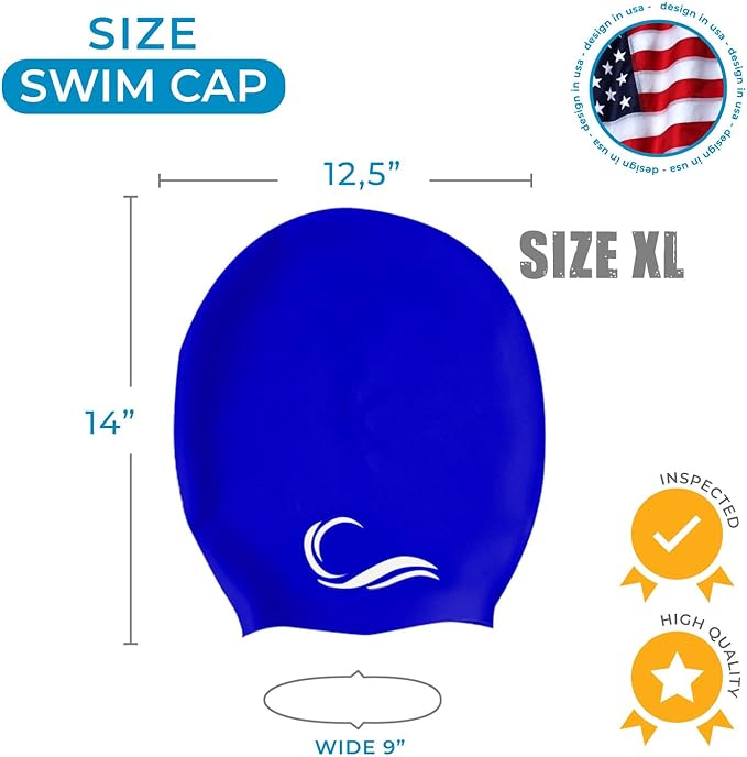 Interlaken Silicone Swim Cap - Image 3