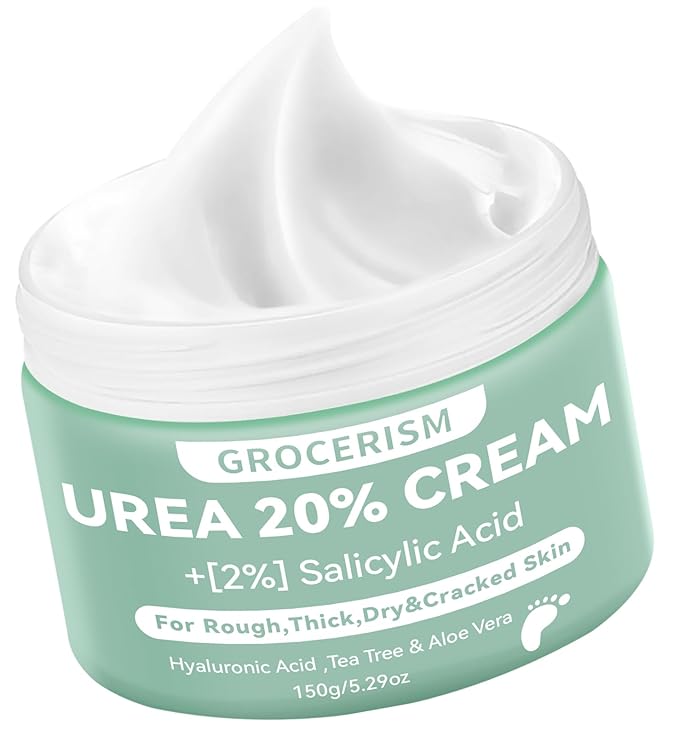 Urea Cream 20 Percent For Feet Plus 2% Salicylic Acid 150g || Foot Cream and by Grocerism