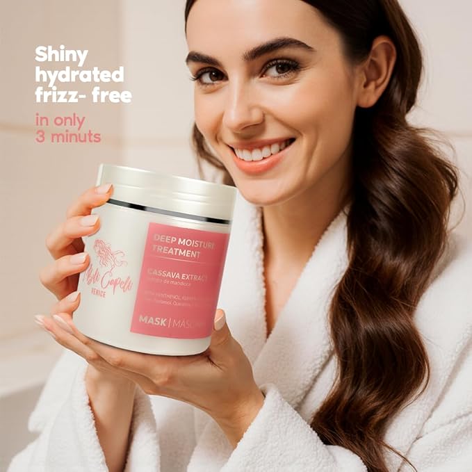 I Belli Capelli Venice Cassava Extract & Argan Oil Hair Mask - Image 7