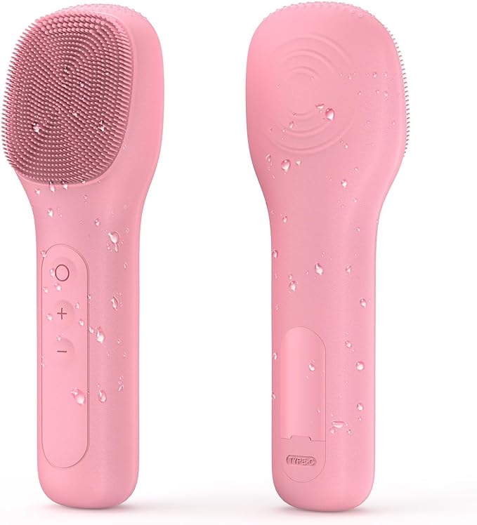 Facial Cleansing Brush Portable Waterproof Rechargeable Face Wash Brush by Unknown