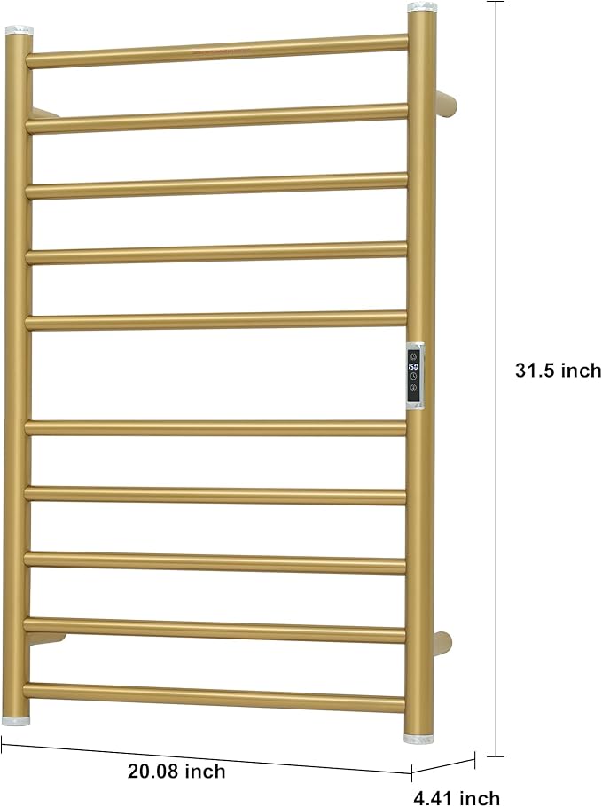 Electric Towel Warmer Rack, Heating Towel Warmer, Timer & Temperature Control - Image 5