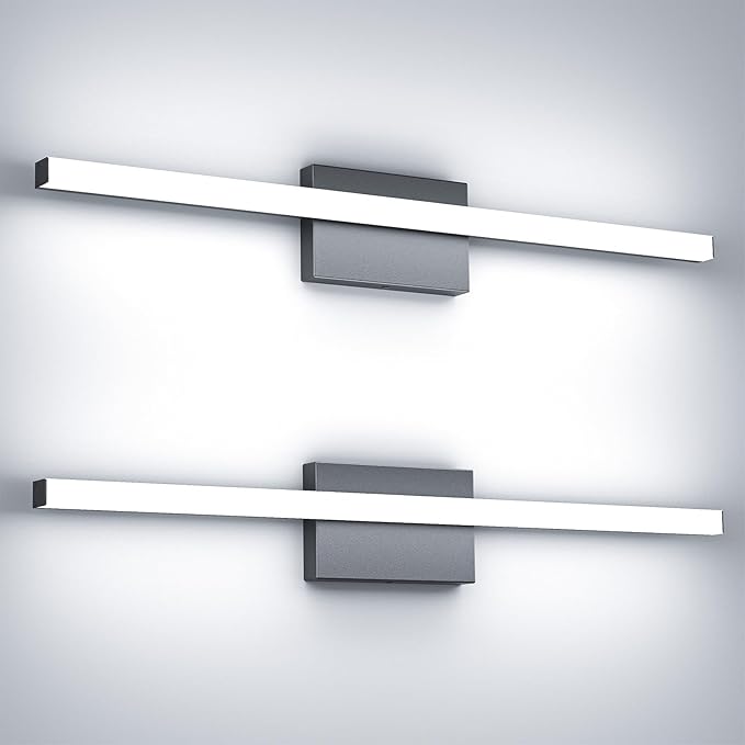 30Inch LED Bathroom Vanity Light Bar 5700K Dimmable Led Bathroom Light Over by FWASTT