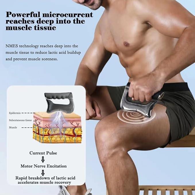 Gua Sha Massage Tool Fascia Knife Multifunctional Muscle Discomfort Relief - Image 7