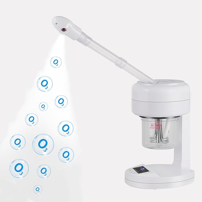 Ozone Facial Steamer, Portable Nano Ionic Face Steamer by HeavenBird