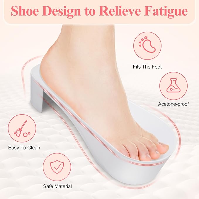 Toe Nail Soaking Bowl for Remover: Soak Off Gel Polish Nail Remover Kit - Image 5