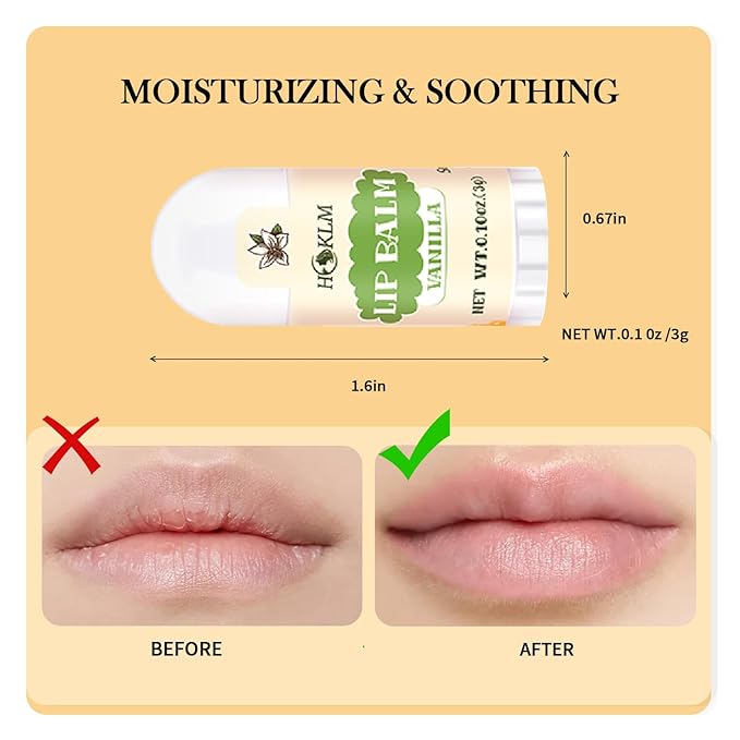 Mini Lip Balm 25 Pack, Natural Lip Balms - Image 4