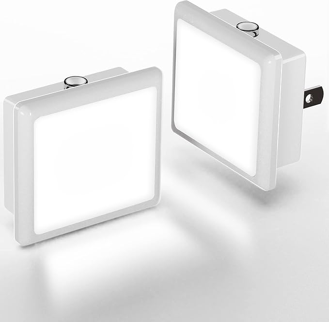 L LOHAS LED Night Lights Plug into Wall 2-Pack, 0.3W Plug in Night Light - Image 9
