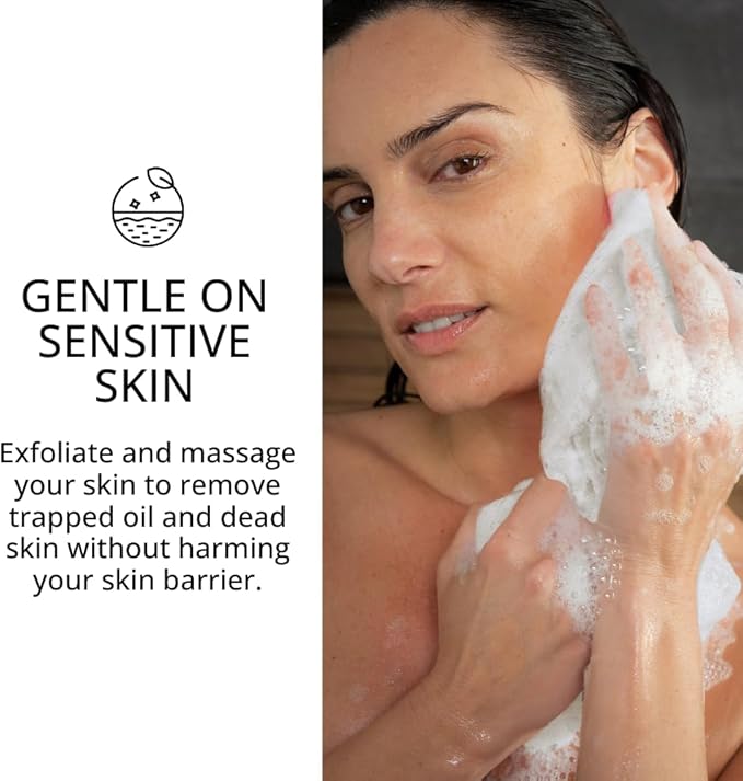 Sima Brand Exfoliating Washcloth Face & Body Scrub Towel - Image 4