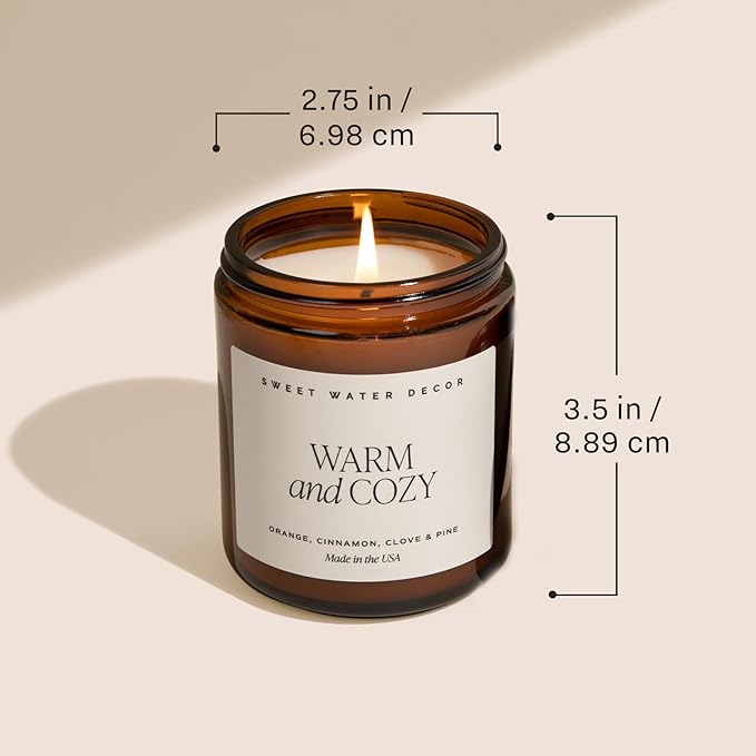 Sweet Water Decor Merry and Bright Candle - Image 4