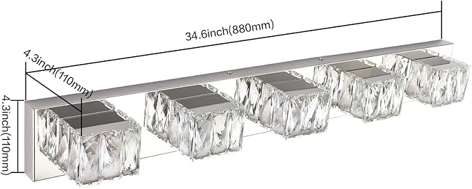 ZUZITO Modern Vanity Lights for Bathroom - Image 4