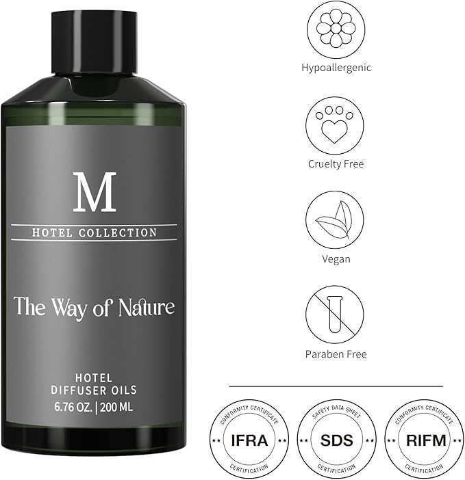 Hotel Collection Diffuser Oil-The Way of Nature, 6.76 Fl Oz, Home Luxury Aroma - Image 2