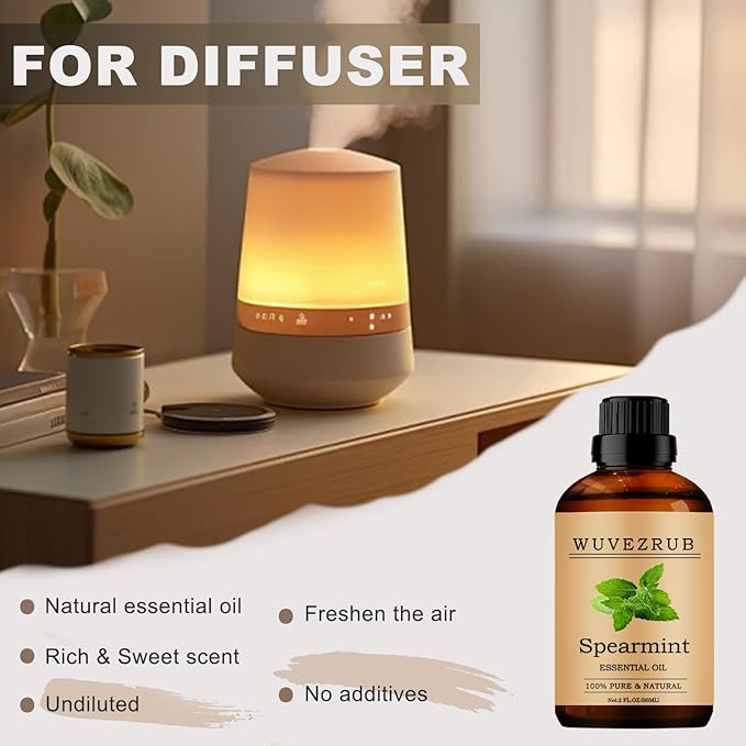 Spearmint Essential Oils, 60ML Pure and Natural Essential Oil - Image 5