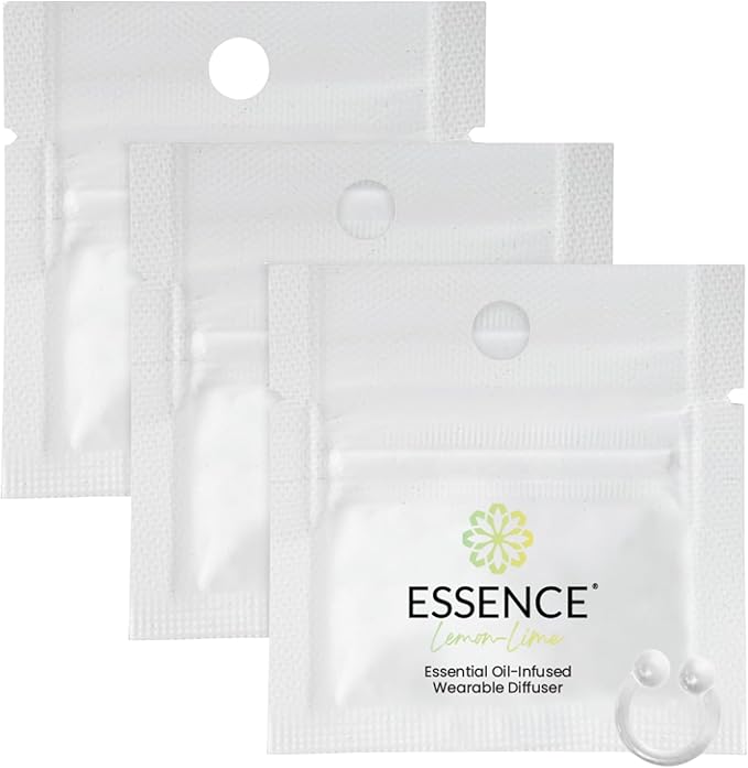 Essence Wearable Aromatherapy Nasal Diffuser – Lemon-Lime Essential Oil Nose by Essence