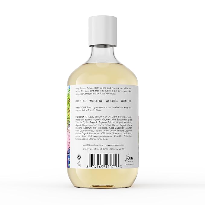 Deep Steep Strawberry Plum Bubble Bath - Image 2