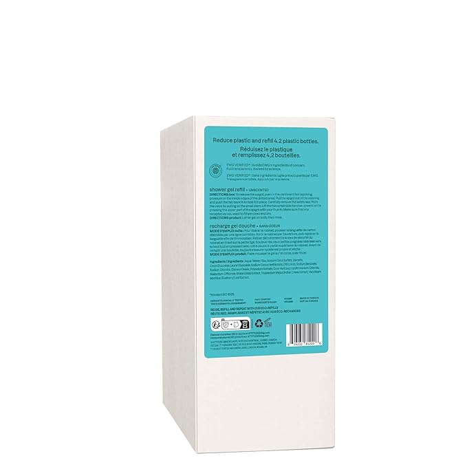 ATTITUDE Body Wash, EWG Verified Shower Gel, Dermatologically Tested, Plant and - Image 8