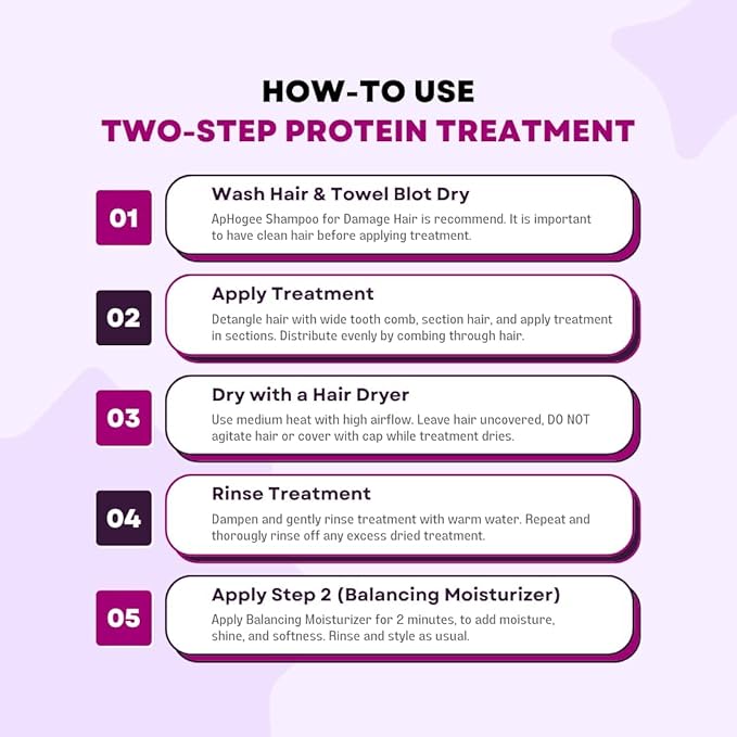 Aphogee Hair Care Double Bundle – Two-Step Protein Treatment & Balancing - Image 5