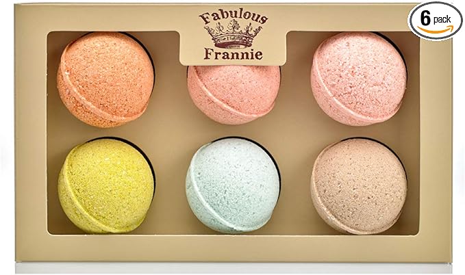 Fabulous Frannie Bath Bomb Wellness Gift Set Pure Essential Oil, Coconut Oil by Fabulous+Frannie