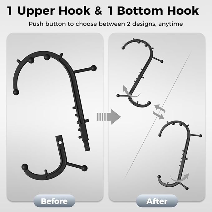 Detachable Trigger Point Massage Cane, One-Click Disassembly Massage Hook - Image 3