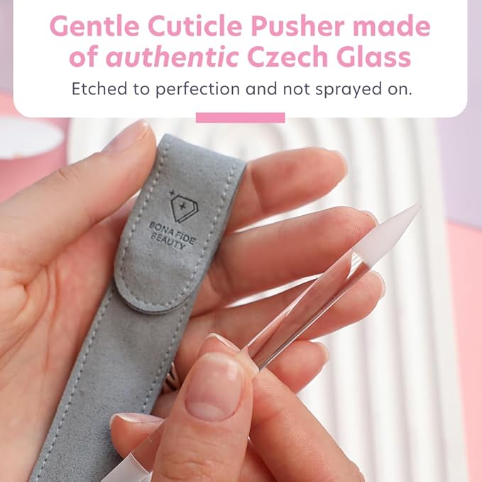 BONA FIDE BEAUTY Glass Cuticle Pusher - Image 2