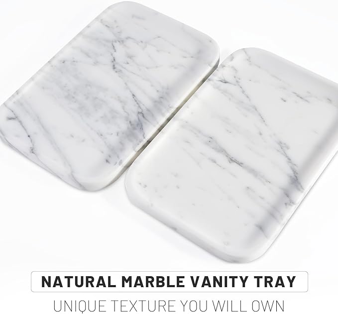 Arabescato Marble Vanity Tray - Image 3