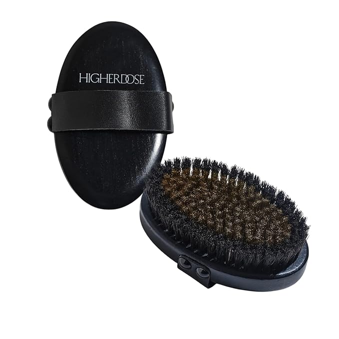 HigherDOSE Copper Dry Brushing Body Brush by HigherDOSE