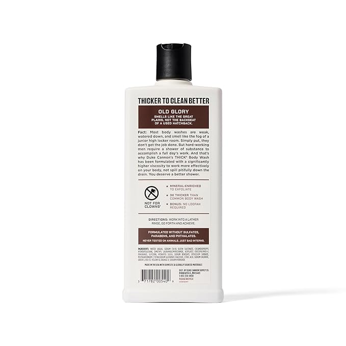 Duke Cannon Supply Co. Thick High Viscosity Body Wash – 3X Thicker, Cleansing - Image 8