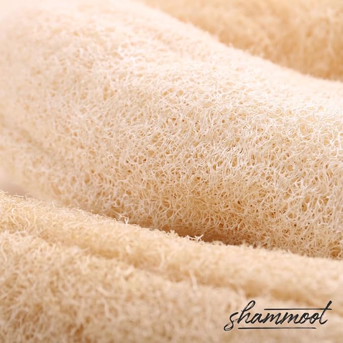Natural Loofah Exfoliating Body Scrubber – Natural Loofah Sponge Exfoliates - Image 3