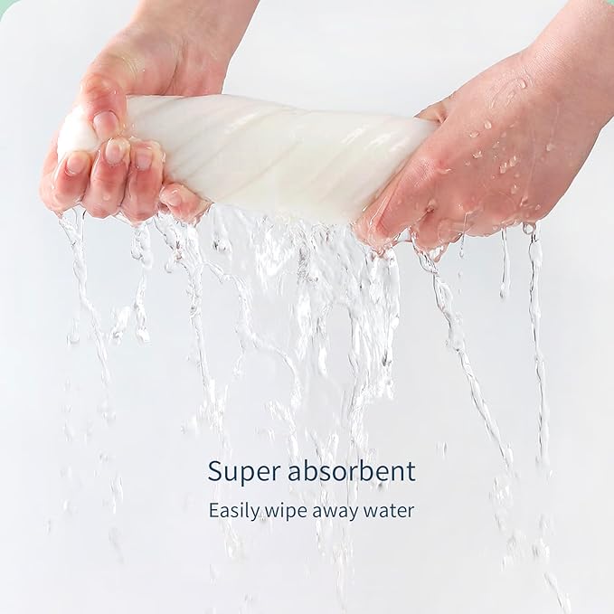 4 Pack Disposable Bath Towels Durable Large Portable Thicken Camping Towels - Image 7