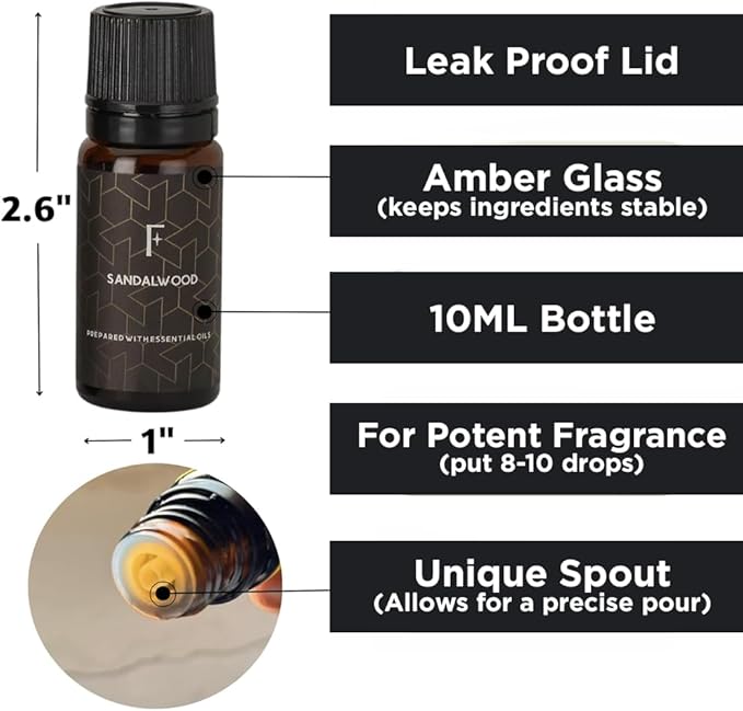 Folkulture Essential Oils Set for Men for Diffuser | Set of 6 Home Fragrance - Image 5