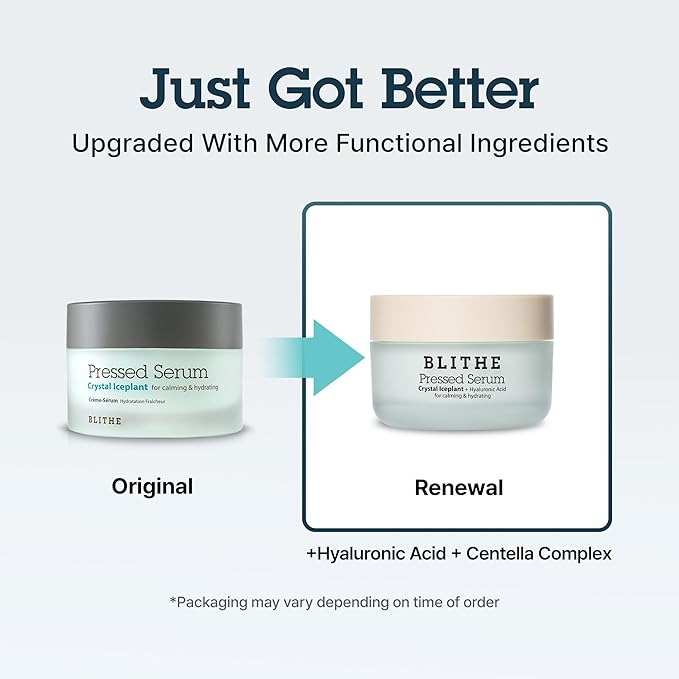 BLITHE Pressed Serum Crystal Iceplant Face Moisturizing Gel - Image 2