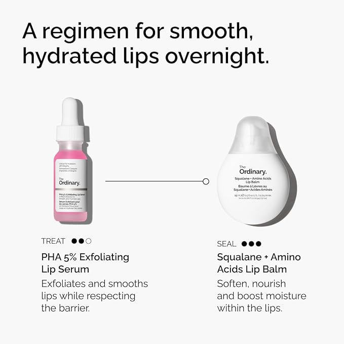 The Ordinary Squalane + Amino Acids Hydrating Lip Balm, - Image 5