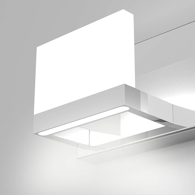 Tipace 8 Lights Modern LED Chrome Vanity Light - Image 3