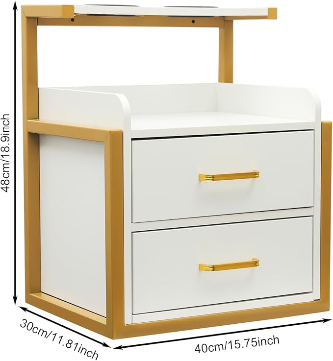 Suspended Salon Wall Cabinet - Image 2