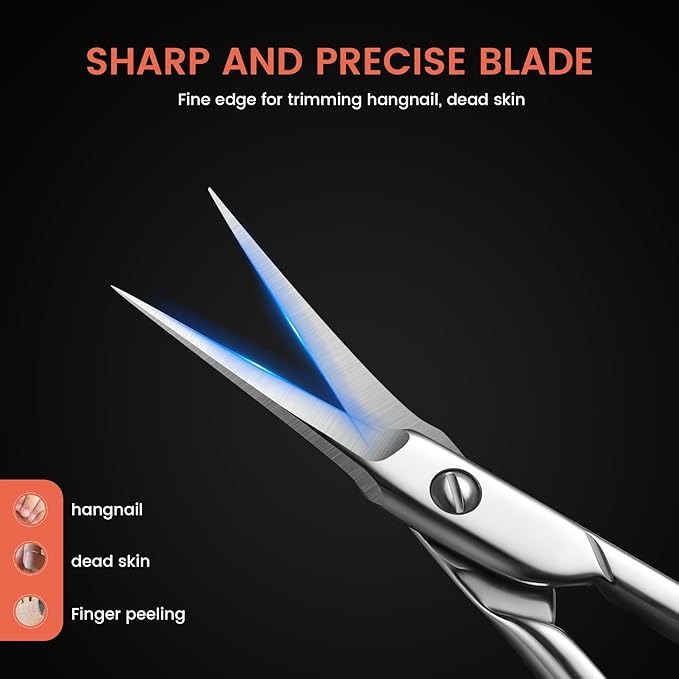 BEZOX Curved Cuticle Scissors - Image 4