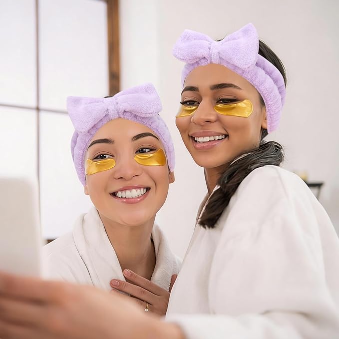 Semato Bachelorette Party Favor Set Bride and Bridesmaid Spa Headband Skincare - Image 5