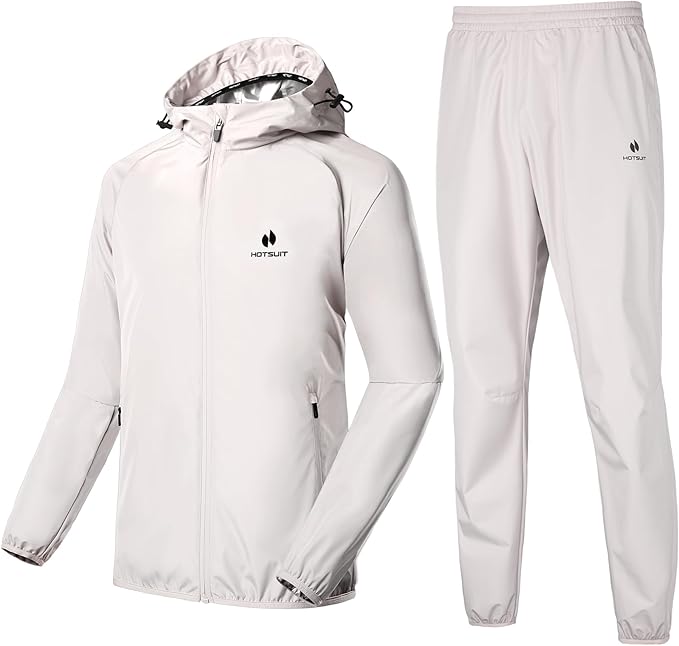 HOTSUIT Sauna Suit Women Machine Washable Sweat Sauna Jacket Pants Anti Rip - Image 6