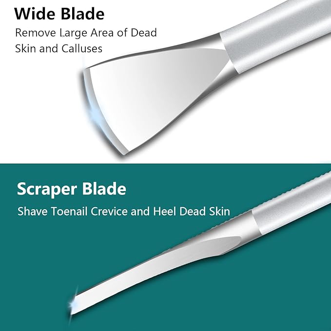 Manicure Set, Professional Pedicure Knife Set, Dead Skin Corn Foot Callus - Image 5