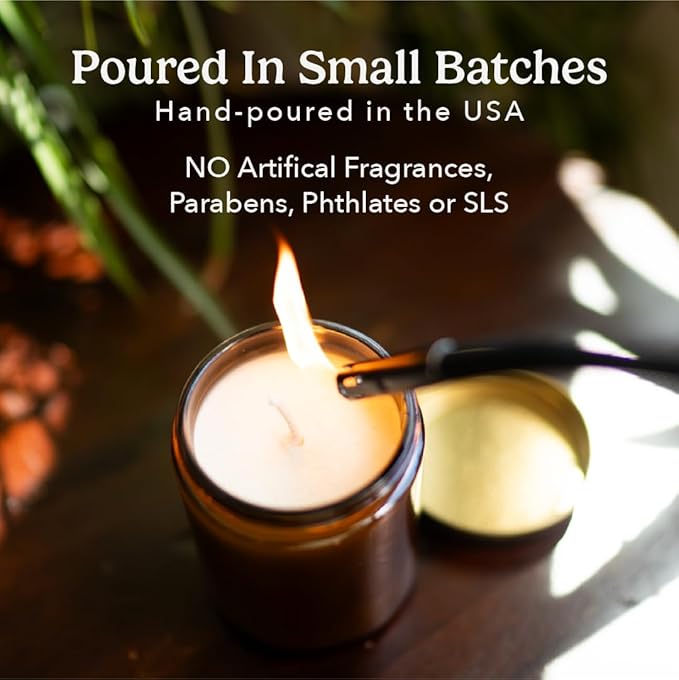 PACHA SOAP Co. Vanilla Almond Candle, 7 oz - Image 6