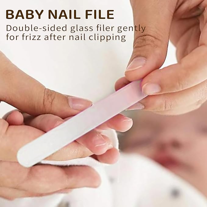 Baby Nail Kit with Cute Owl Case – Newborn Manicure & Pedicure Set with Nail - Image 6