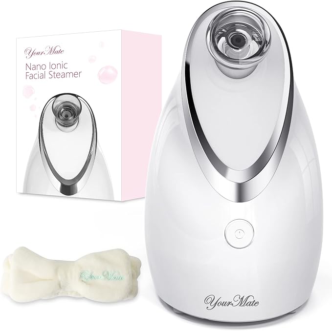 YourMate Facial Steamer Nano Ionic Face Steamer, Adjustable Nozzle by YourMate