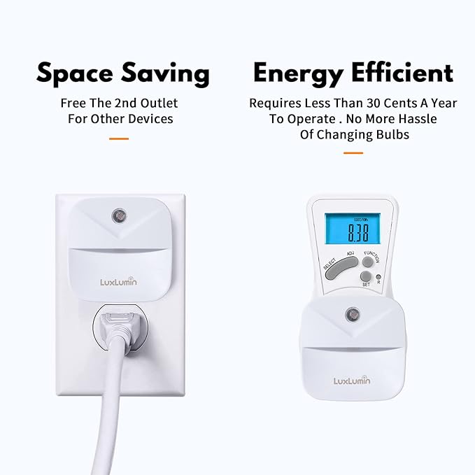 LuxLumin LED Night Lights Plug into Wall - Image 5