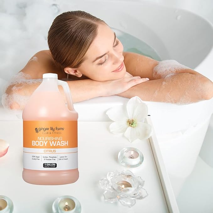 Ginger Lily Farms Club & Fitness Nourishing Body Wash, 100% Vegan & Cruelty-Free - Image 7