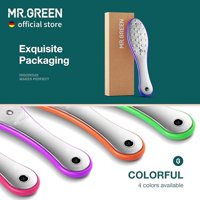 MR.GREEN Foot File Double Sided Pedicure Foot Care Tools Professional Callus - Image 6